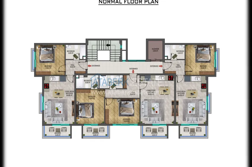 Buy cheap A new residential complex in Kargicak — comfort, prestige and an advantageous offer from an investor 4