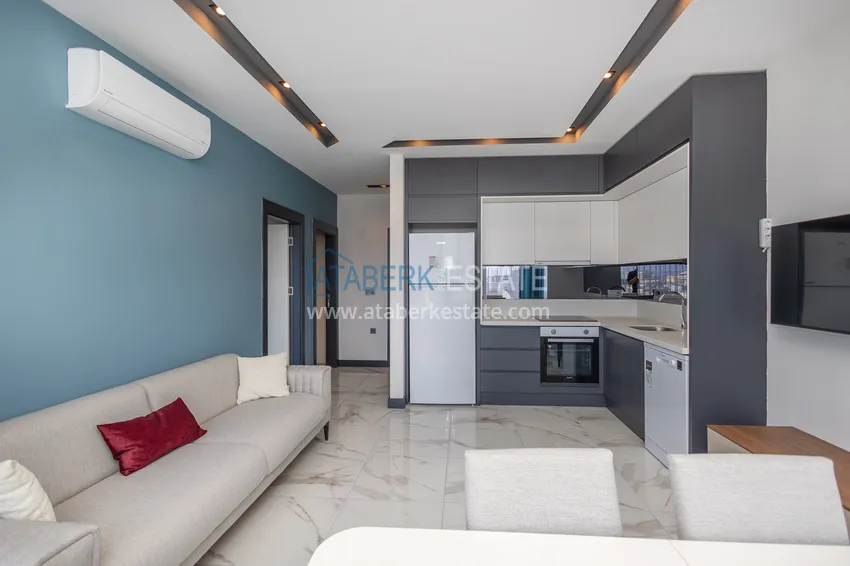 Purchase  Furnished two-bedroom apartment in the center of Mahmutlar, Saturday Market District 4 