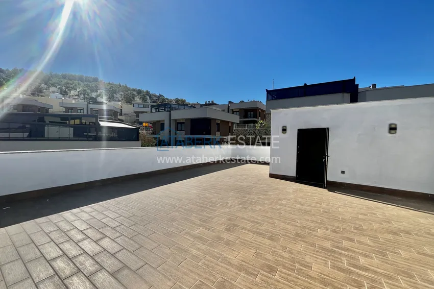 Purchase  Semi-detached two-level villa with furniture and garden in Kargicak, Alanya 21 