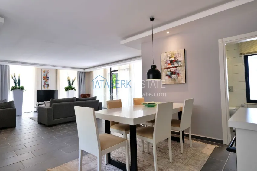 Purchase Gorgeous private villa with panoramic views and guest bungalow in Kestel, Alanya 54 