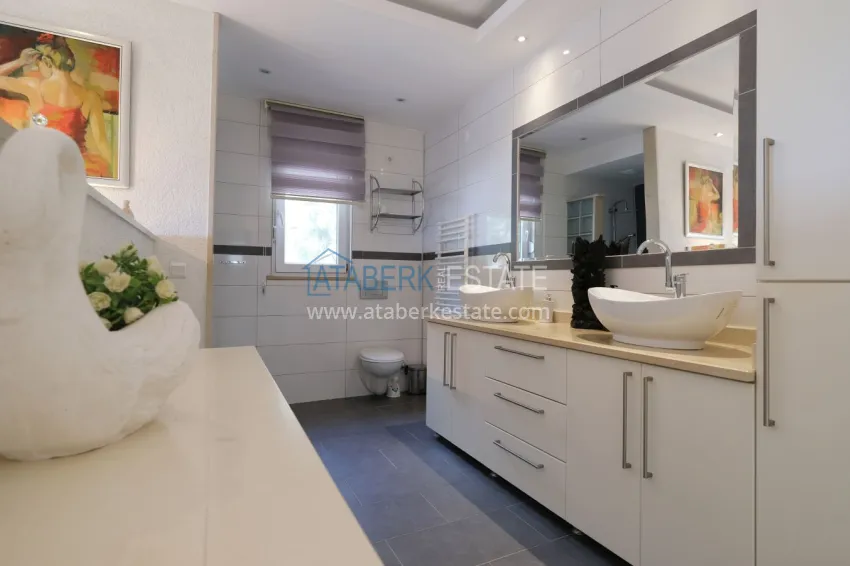 Purchase Gorgeous private villa with panoramic views and guest bungalow in Kestel, Alanya 35 