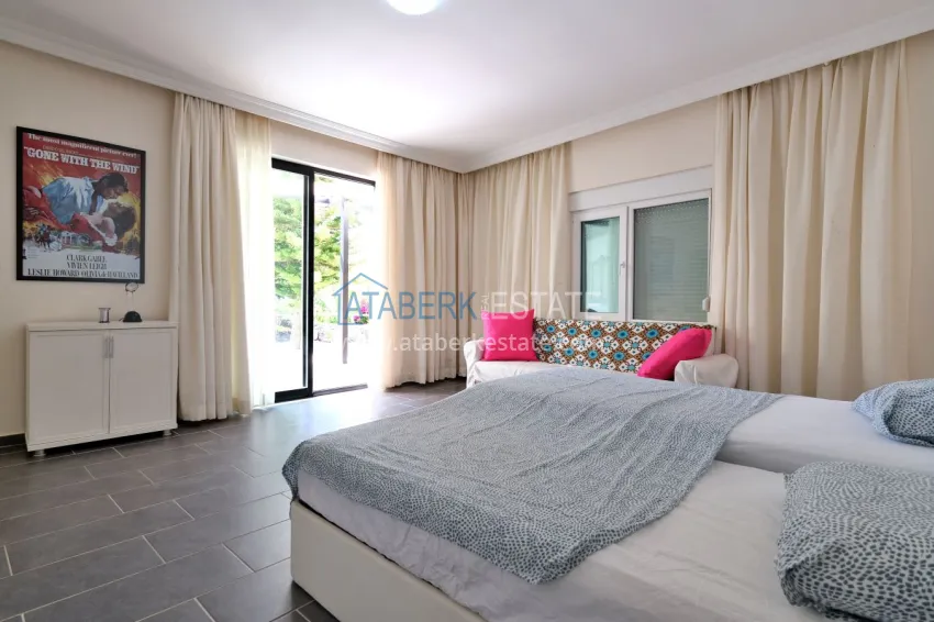 Purchase Gorgeous private villa with panoramic views and guest bungalow in Kestel, Alanya 56 