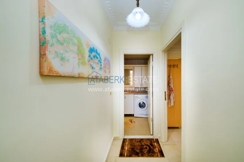 Purchase Property for a residence permit in the center of Alanya, Three-room apartment with furniture 3 