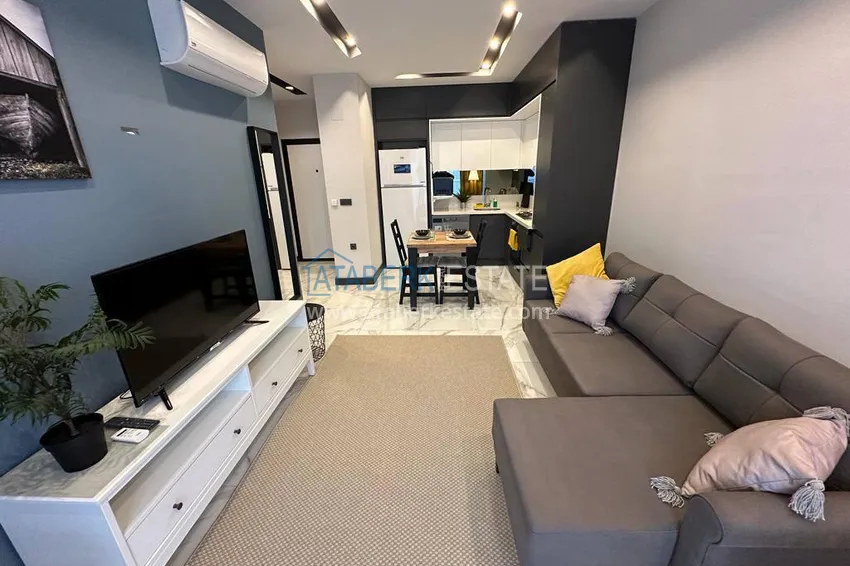 Purchase  Turnkey one-bedroom apartment in Alanya, Mahmutlar district 4 