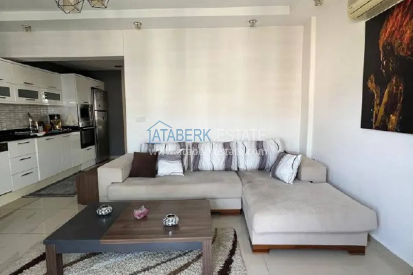 Purchase Furnished apartment with mountain views in the center of Alanya, near Cleopatra Beach. Real estate for a residence permit 3