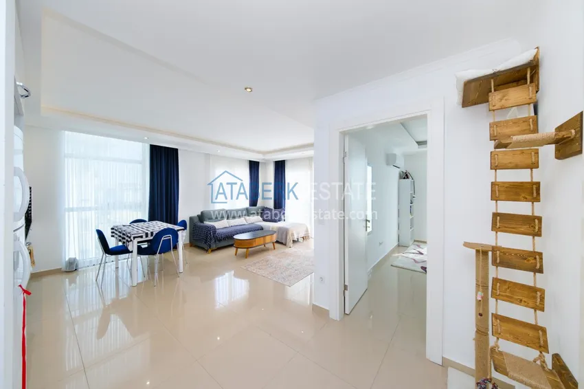 Purchase  Turnkey one-bedroom apartment with mountain views in Alanya, Kestel district  4 