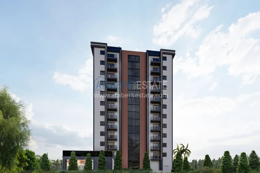 Investment property under construction in Mersin, Mezitli district 3 