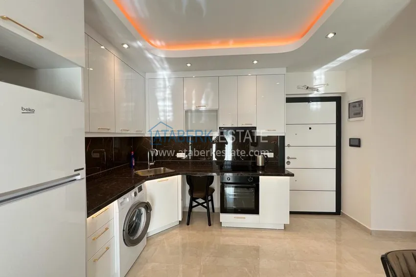 Purchase  One bedroom apartment with furniture in Gazipasa  3 