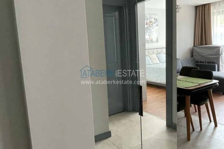 Purchase  Furnished 1+1 apartment in the center of Alanya, in a luxury complex  3 