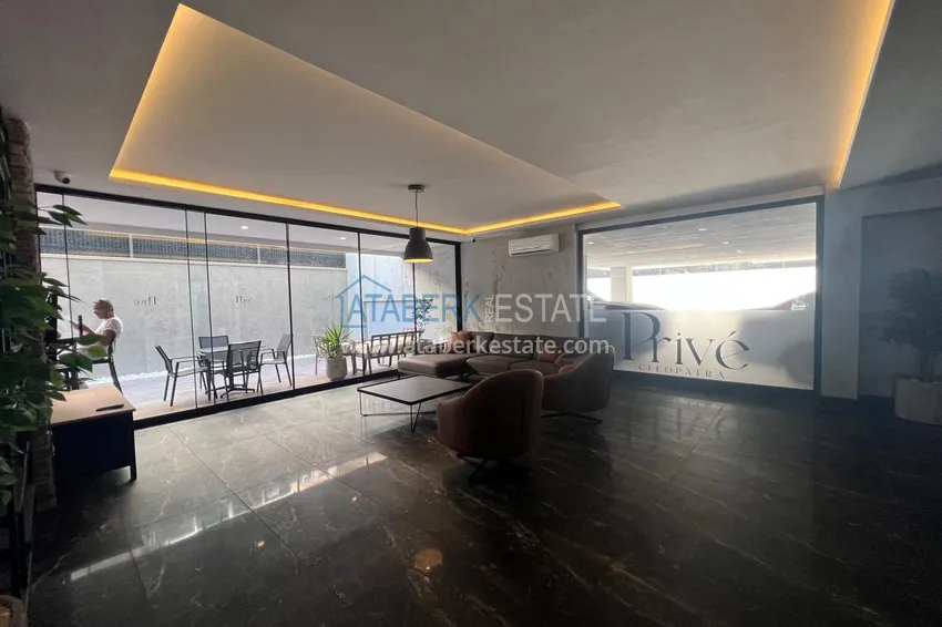 Furnished one-bedroom apartment for rent in the center of Alanya — near Cleopatra Beach No. 12 4 