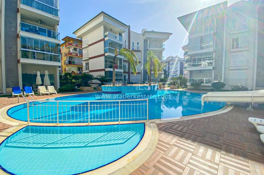 Furnished three-room apartment in Oba, Alanya 3 