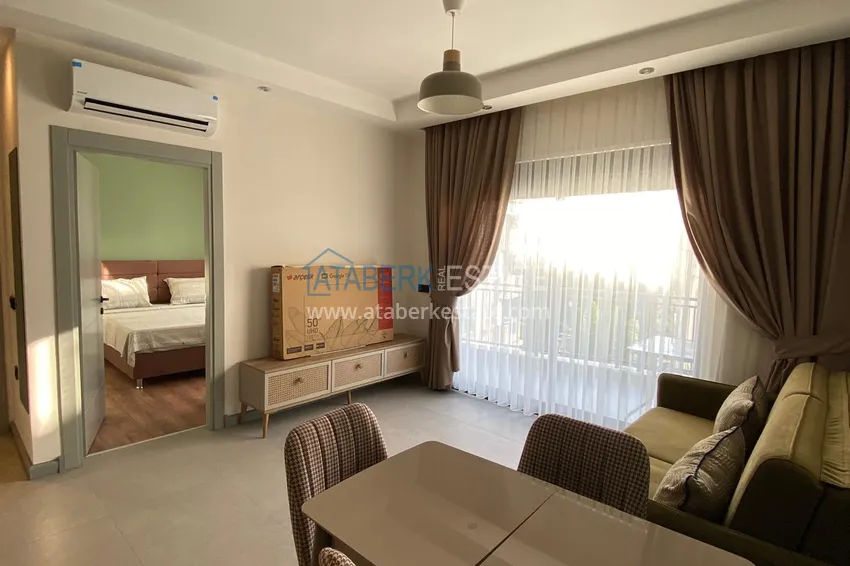 Purchase  One bedroom apartment with furniture for long-term rent in the center of Alanya No. 28 3 