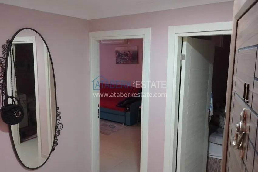 Purchase  Furnished three-room apartment in the center of Alanya — Damlatash district 4 