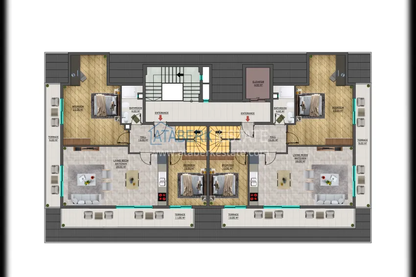 Buy cheap A new residential complex in Kargicak — comfort, prestige and an advantageous offer from an investor 5