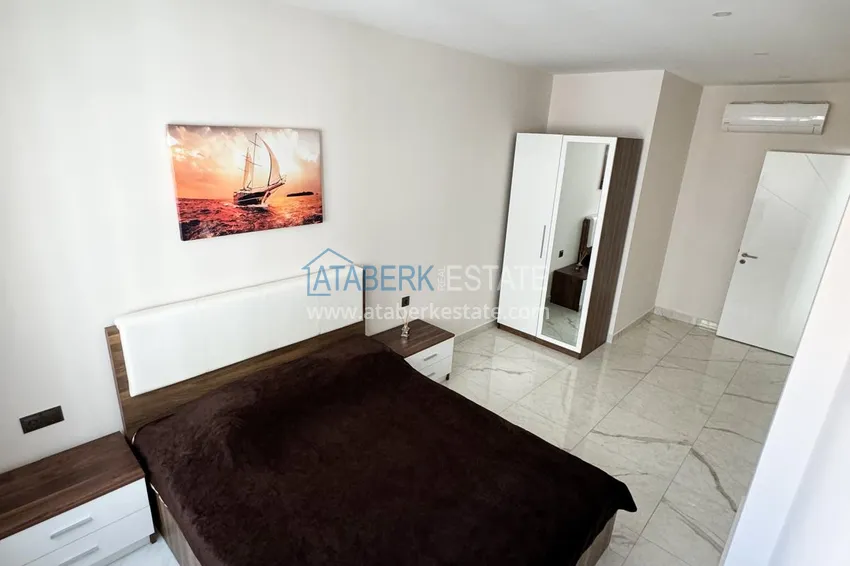 Purchase  One-bedroom apartment for rent in the center of Alanya in a comfortable residential complex  4 