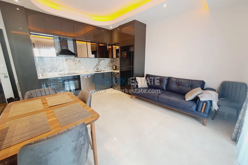 Purchase Furnished apartment with radiator heating system in the center of Alanya 4 