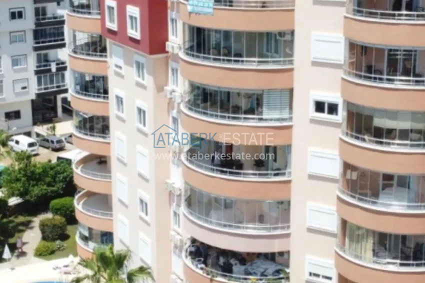 Real estate for a residence permit. Furnished apartment in Alanya, Tosmur district, 350 meters from the sea  4 