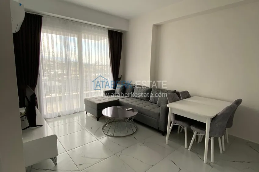 Purchase  Furnished 1+1 apartment for rent in Alanya, Avsallar district No. 81 4 