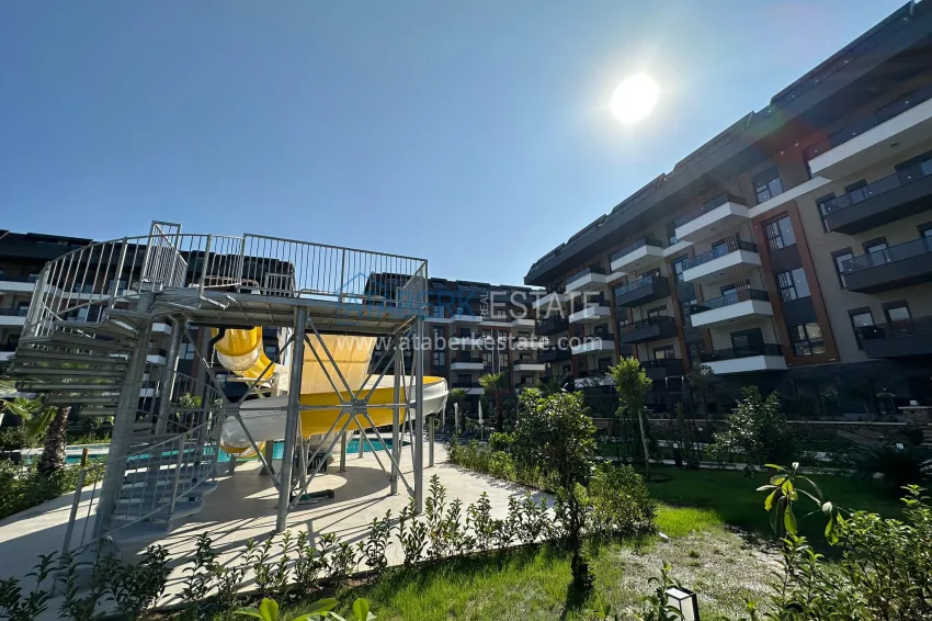 Fully furnished apartments with a convenient layout in Alanya — Oba district 4 