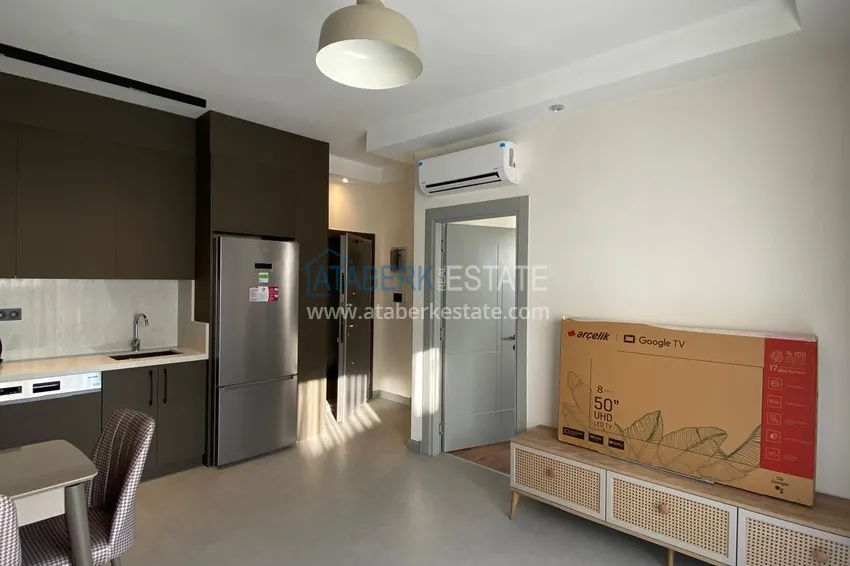 Purchase  One bedroom apartment with furniture for long-term rent in the center of Alanya No. 28 4 