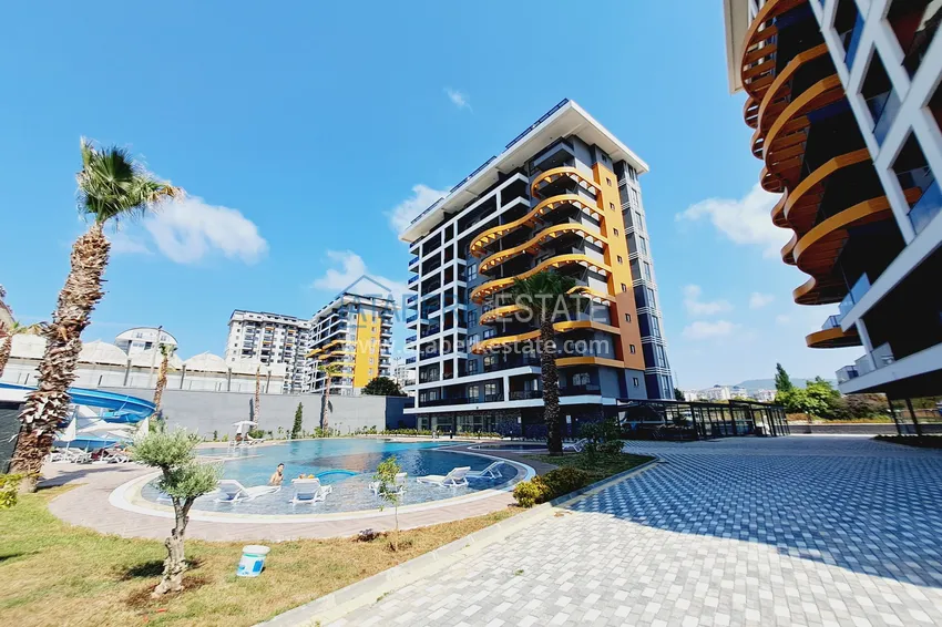 Real estate in Alanya from the owner. Turnkey apartment with sea view, Avsallar district  4 