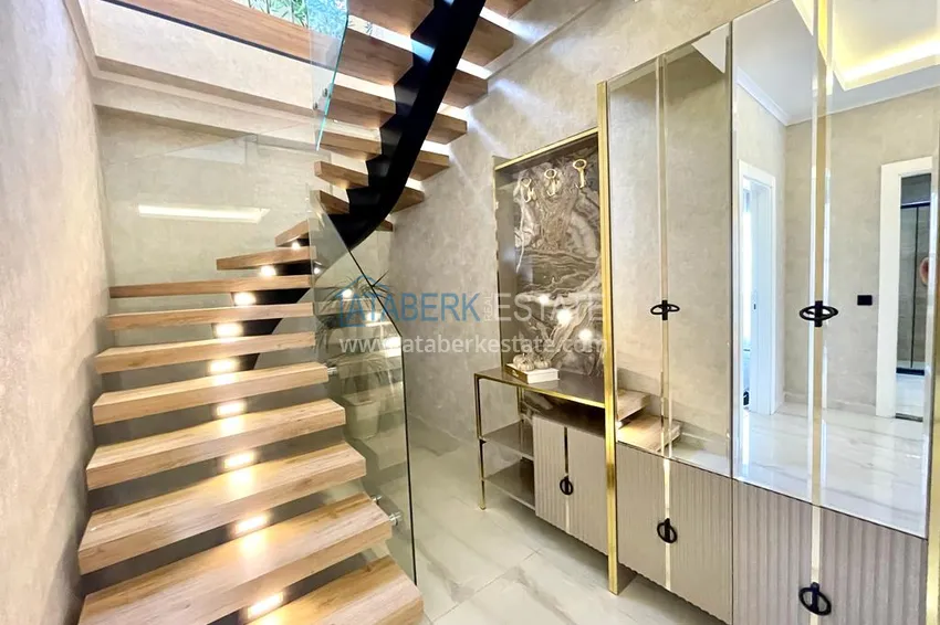 Purchase Garden duplex with modern interiors in a new residential complex, Oba district, Alanya 5 