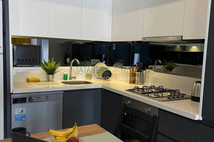 Purchase  Turnkey one-bedroom apartment in Alanya, Mahmutlar district 6 