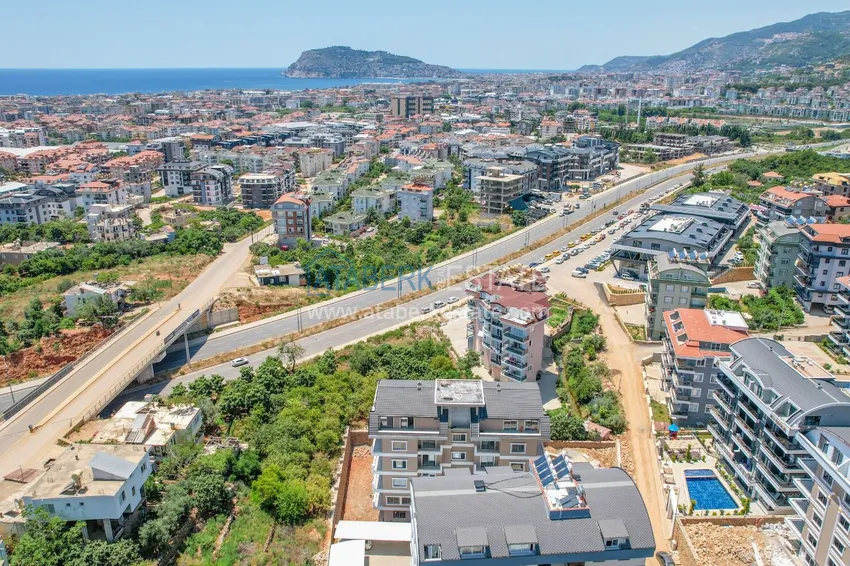 Garden duplex with modern interiors in a new residential complex, Oba district, Alanya 5 