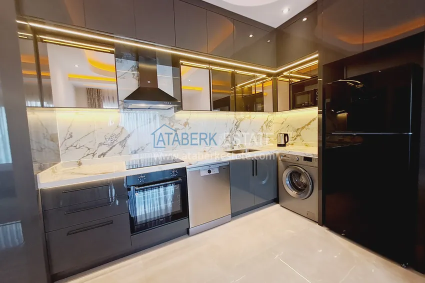 Purchase Furnished apartment with radiator heating system in the center of Alanya 5 