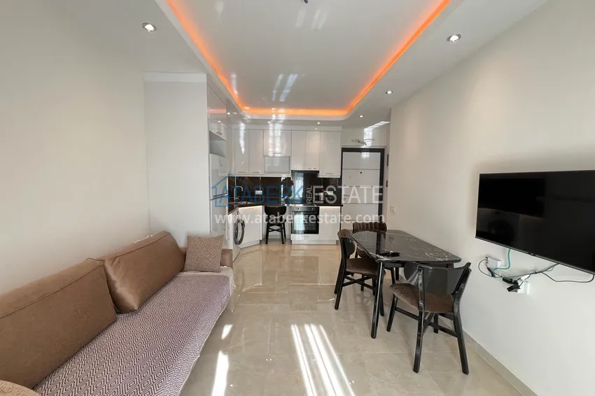 Purchase  One bedroom apartment with furniture in Gazipasa  5 