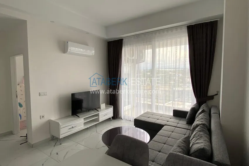 Purchase  Furnished 1+1 apartment for rent in Alanya, Avsallar district No. 81 5 