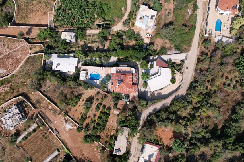 Gorgeous private villa with panoramic views and guest bungalow in Kestel, Alanya 4 