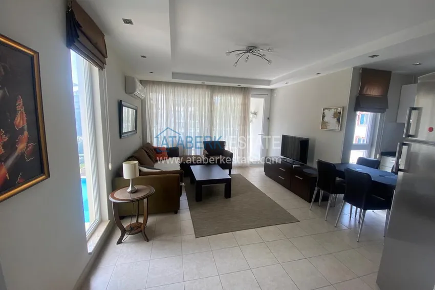 Purchase  Furnished three-room apartment in Oba, Alanya 6 