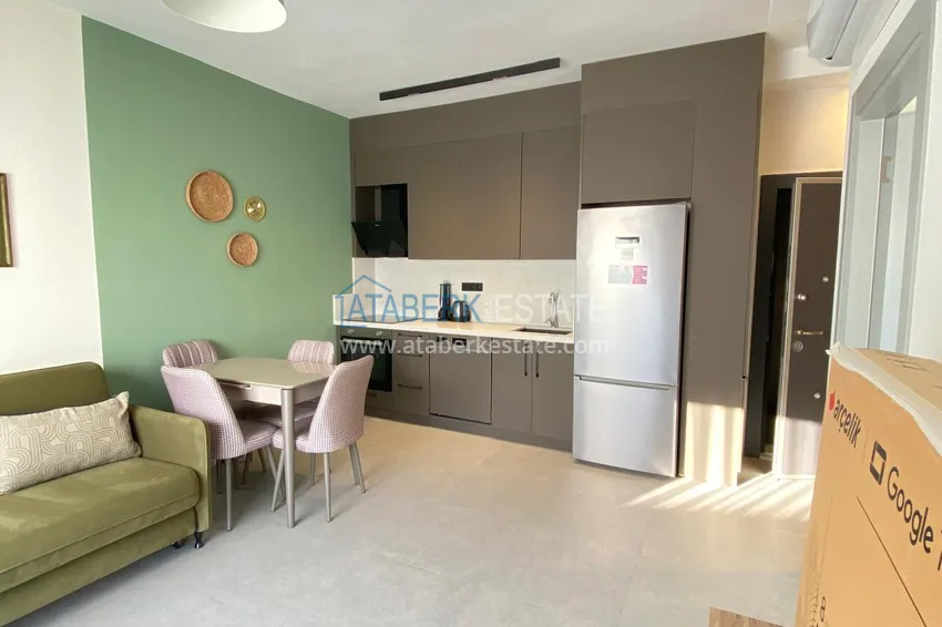Purchase  One bedroom apartment with furniture for long-term rent in the center of Alanya No. 28 5 