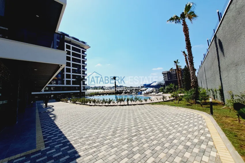 Real estate in Alanya from the owner. Turnkey apartment with sea view, Avsallar district  5 