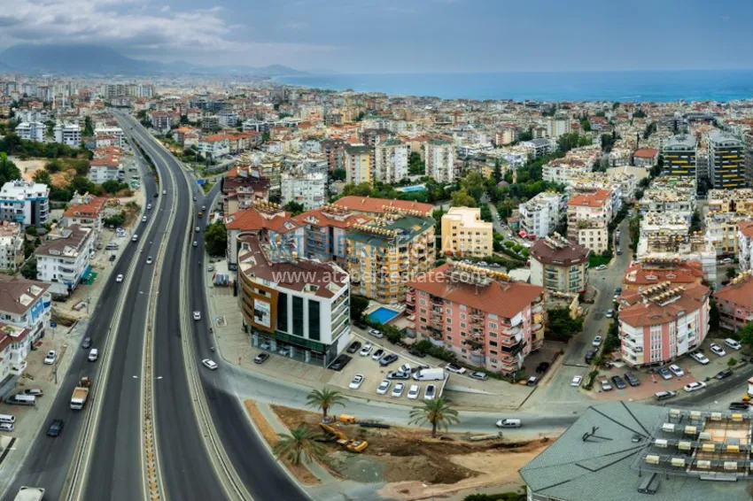 Property for a residence permit in the center of Alanya, Three-room apartment with furniture 5 