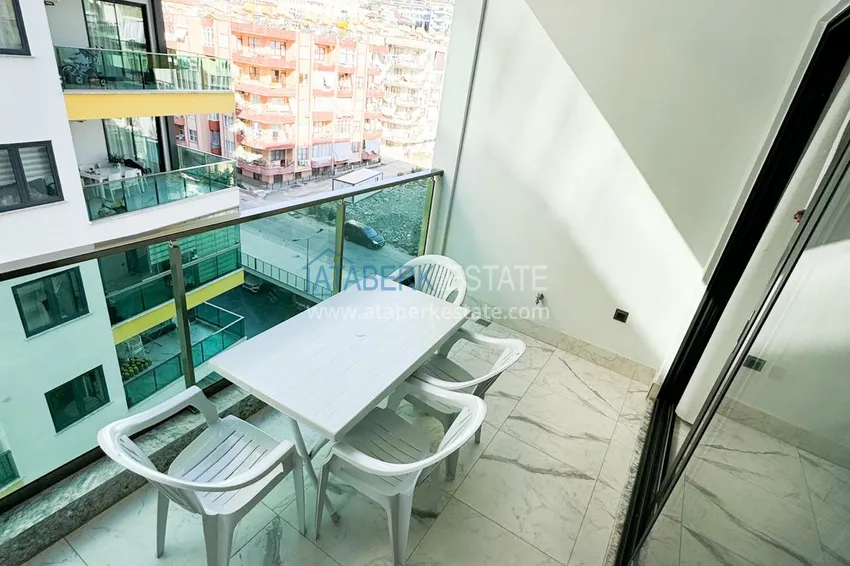 Purchase  One-bedroom apartment for rent in the center of Alanya in a comfortable residential complex  6 