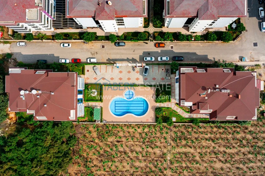 Turnkey one-bedroom apartment with mountain views in Alanya, Kestel district  6 