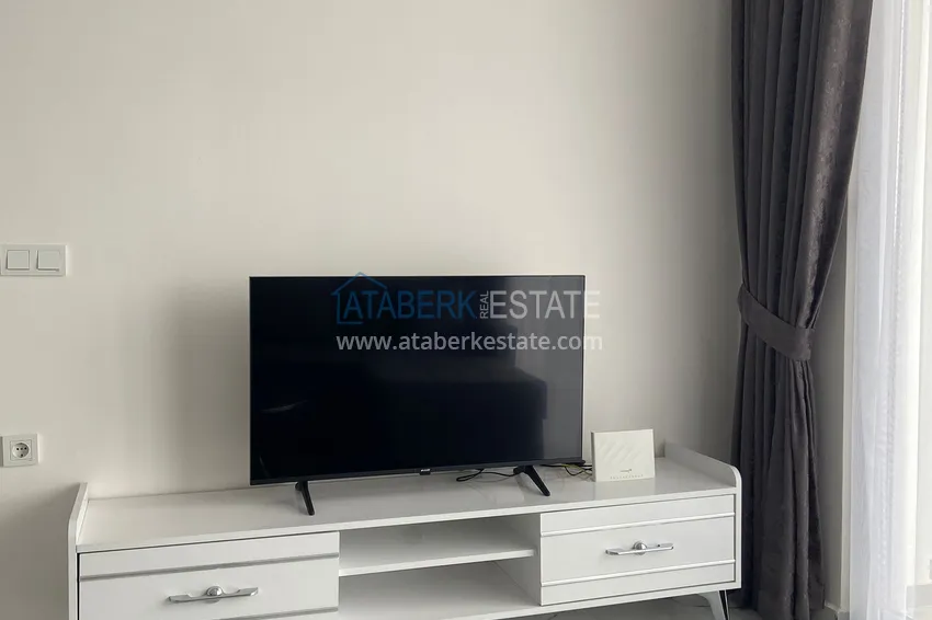 Purchase  Furnished 1+1 apartment for rent in Alanya, Avsallar district No. 81 6 
