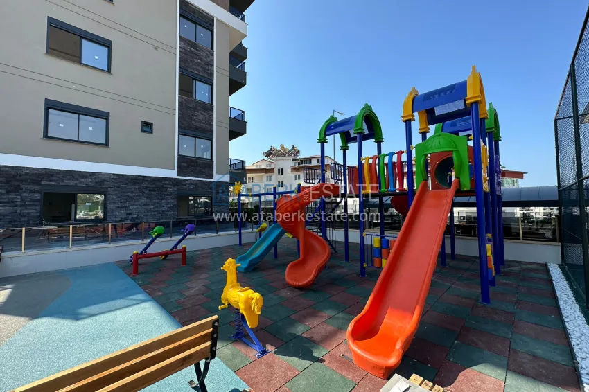 Fully furnished apartments with a convenient layout in Alanya — Oba district 6 