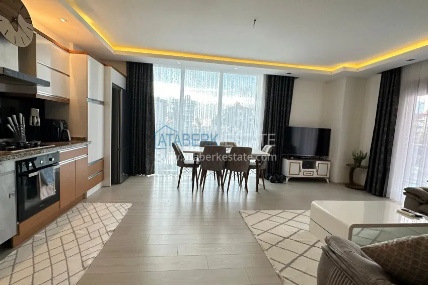 Purchase Furnished 2+1 apartment in a modern complex, Kestel district — Alanya 6