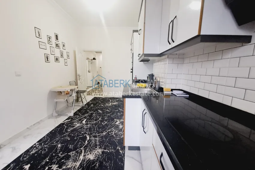 Purchase  Furnished duplex penthouse with separate kitchen in Alanya, Mahmutlar district 6 