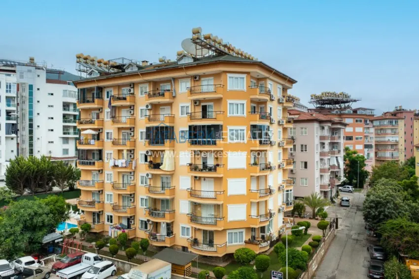 Property for a residence permit in the center of Alanya, Three-room apartment with furniture 6 