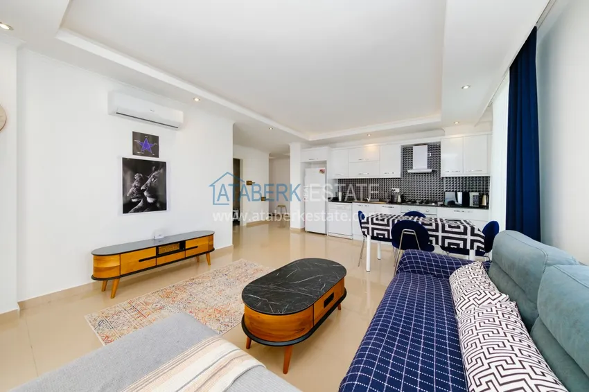 Purchase  Turnkey one-bedroom apartment with mountain views in Alanya, Kestel district  9 