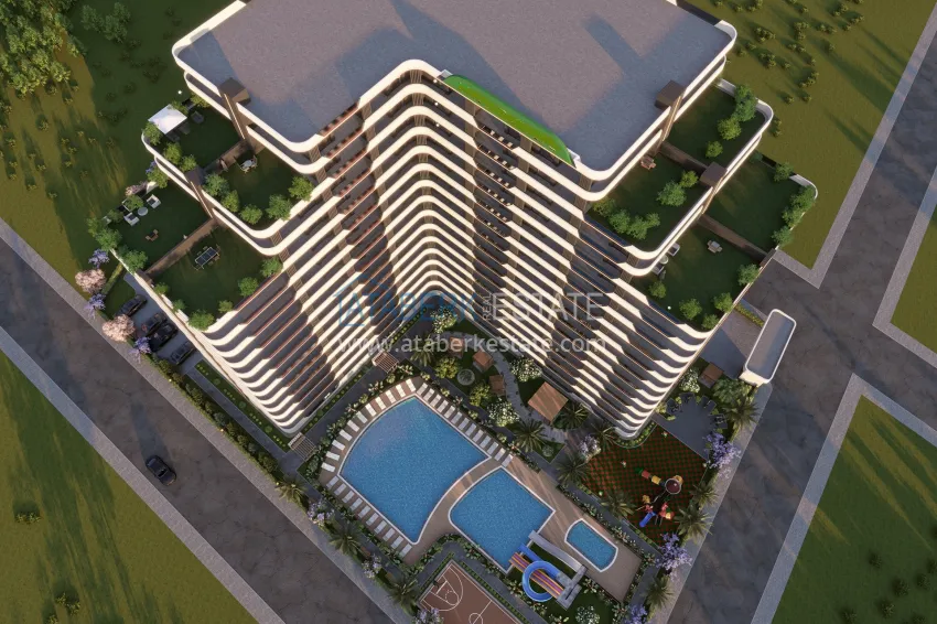 Investment property. New residential complex project in Mersin — Arpachbakhshish 7