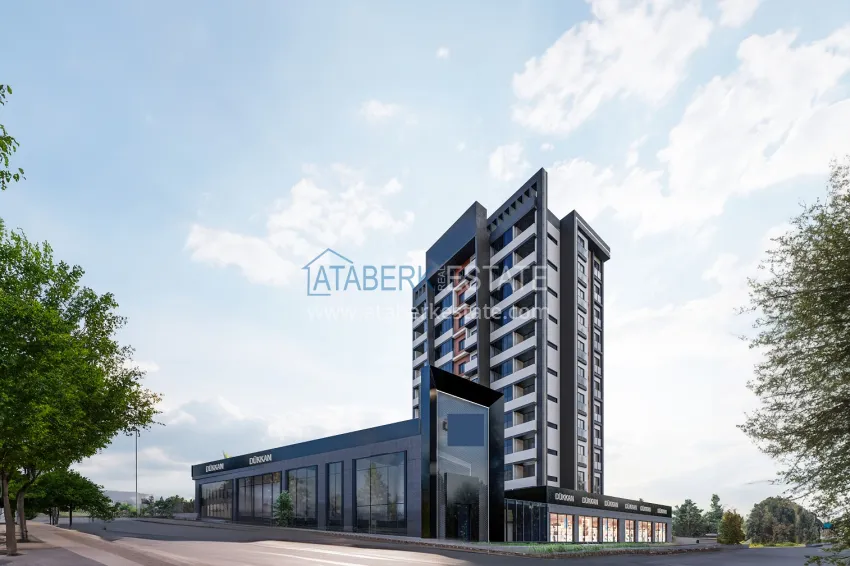 Investment property under construction in Mersin, Mezitli district 7 