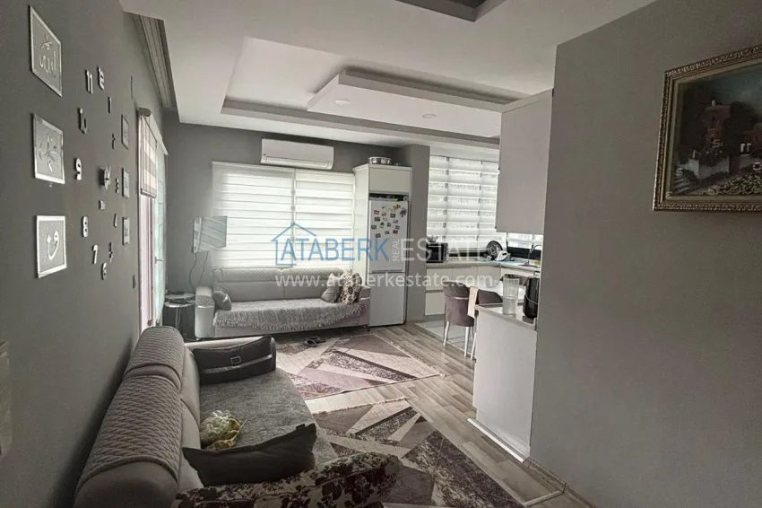 Purchase Two-bedroom apartment with a glazed balcony in Mersin, Tomyuk district 2 