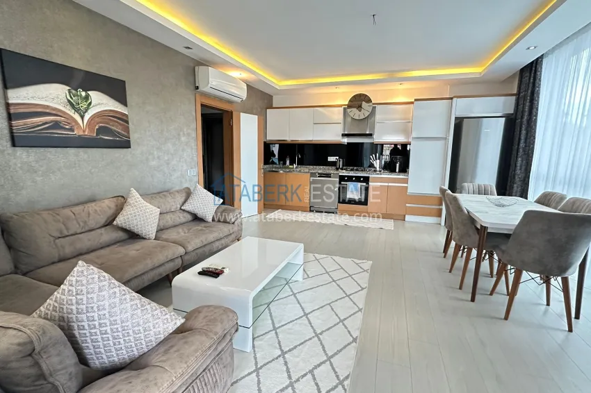 Purchase Furnished 2+1 apartment in a modern complex, Kestel district — Alanya 7