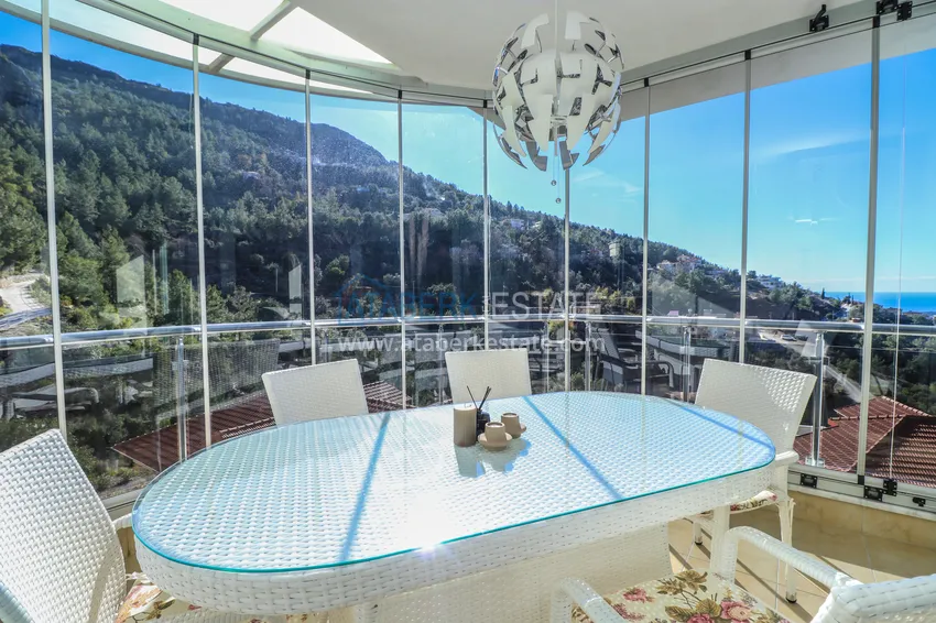 Purchase  Spacious furnished duplex with views in the prestigious area of Alanya - Bektash 8 