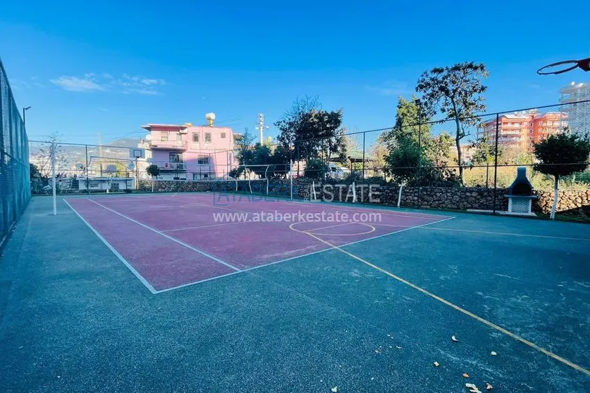 Apartment 1+1 with furniture and mountain views, Tosmur district — Alanya 8 